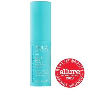 💦 TULA SKINCARE Glow + Get It Cooling & Brightening Eye Balm